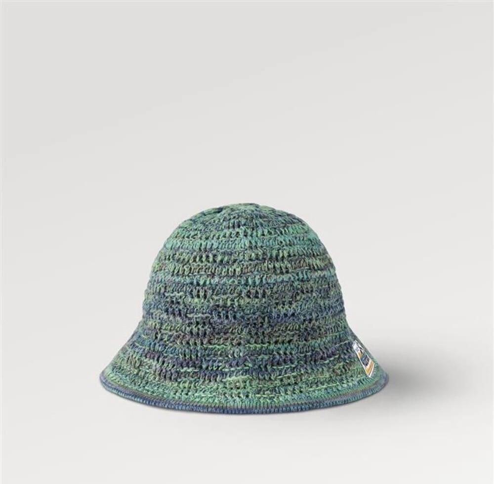 [럭스유] (새상품) 루이비통 다미에 팜트리 크로셰 햇 L M7557L