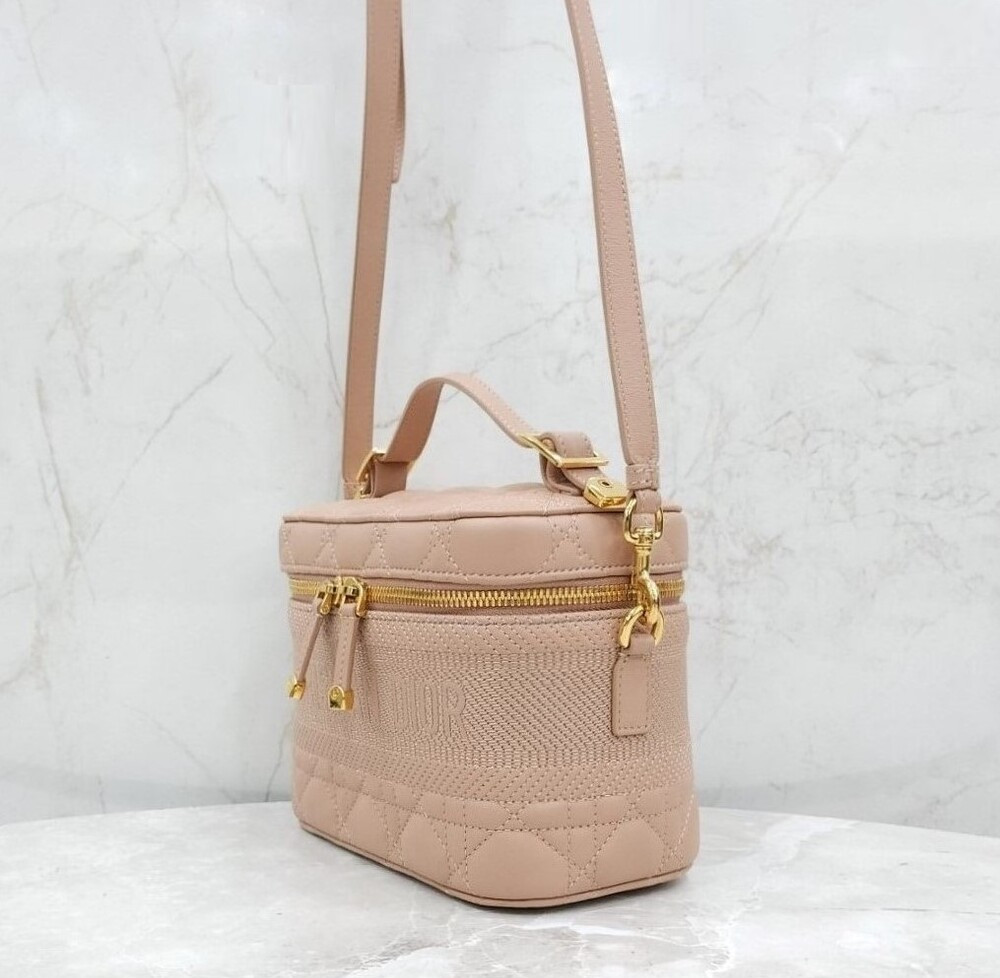 [럭스유] 디올 트리블 베니티 토트 숄더백 핑크 S5480VREY