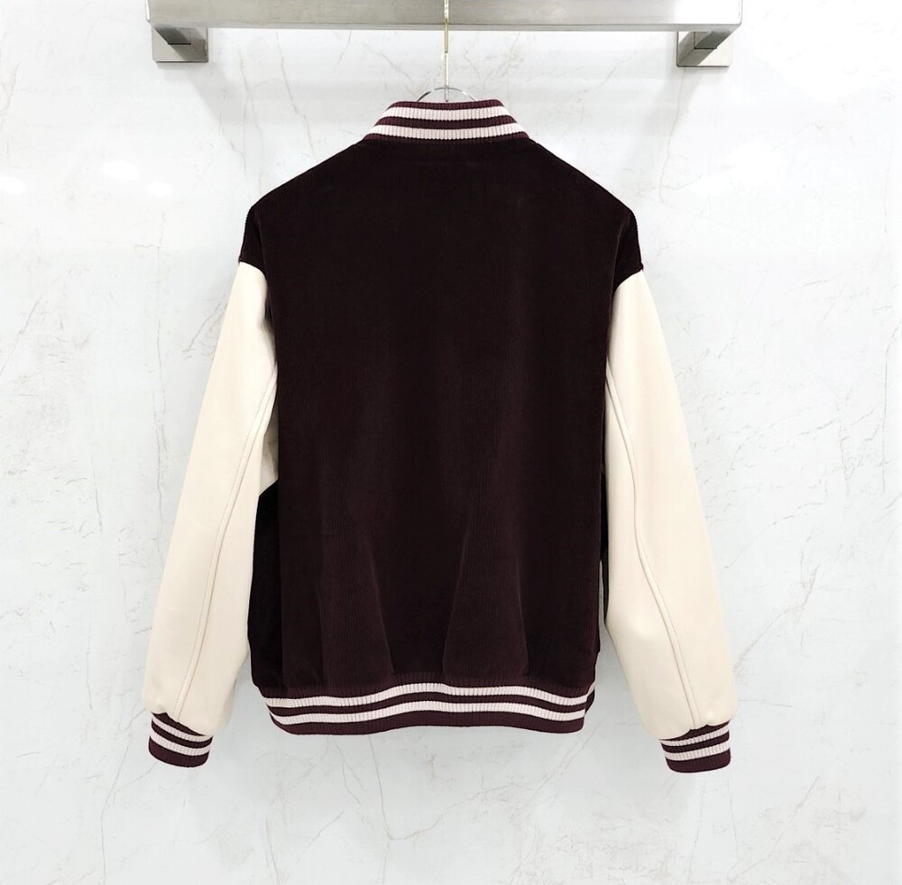 [럭스유] (새상품) 38 / 셀린느 로고 코듀로이 테디 자켓 RV05I032D