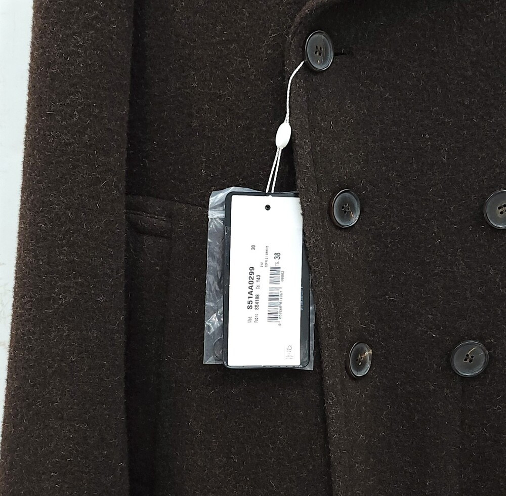 [럭스유] (새상품) 38 / 메종 마르지엘라 아플리케 울 코트