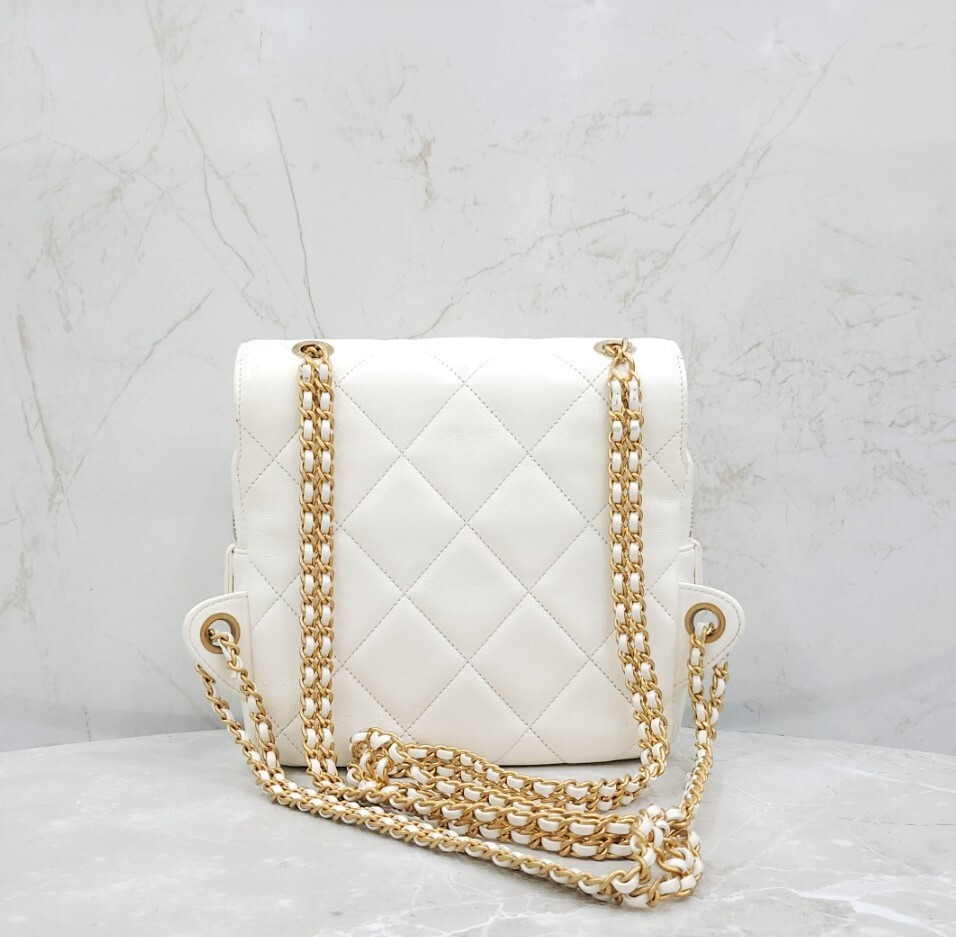 [럭스유] 샤넬 멜로디 체인 백팩 신형내장칩 AS3108