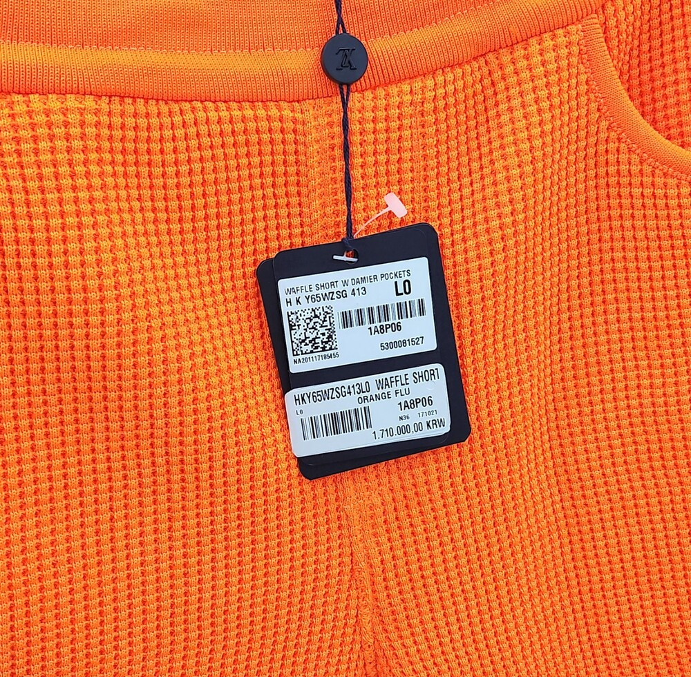 [럭스유] (새상품) L / 루이비통 와플 다미에 포켓 팬츠