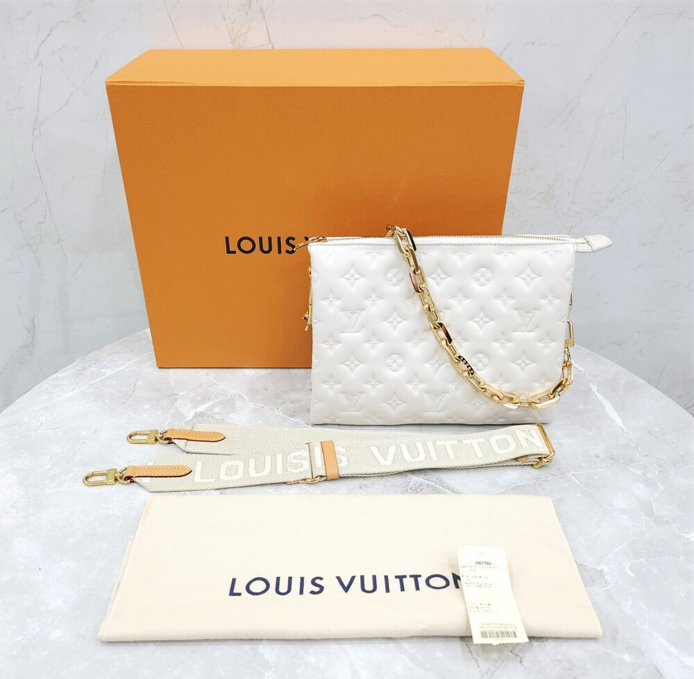 [럭스유] 루이비통 모노그램 쿠상 체인백 PM 크림 M57793