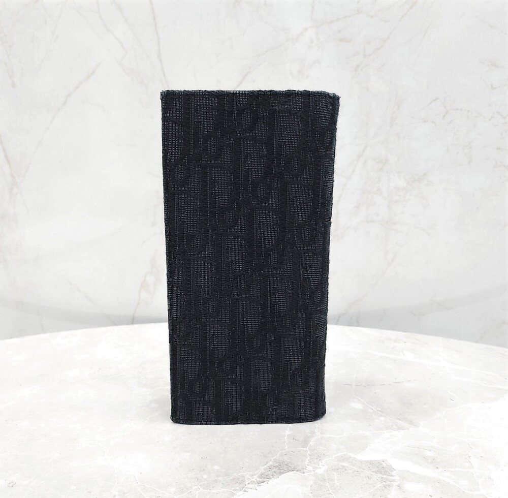 [럭스유] 디올 오블리크 버티컬 자카드 장지갑 2OBBC002YSE