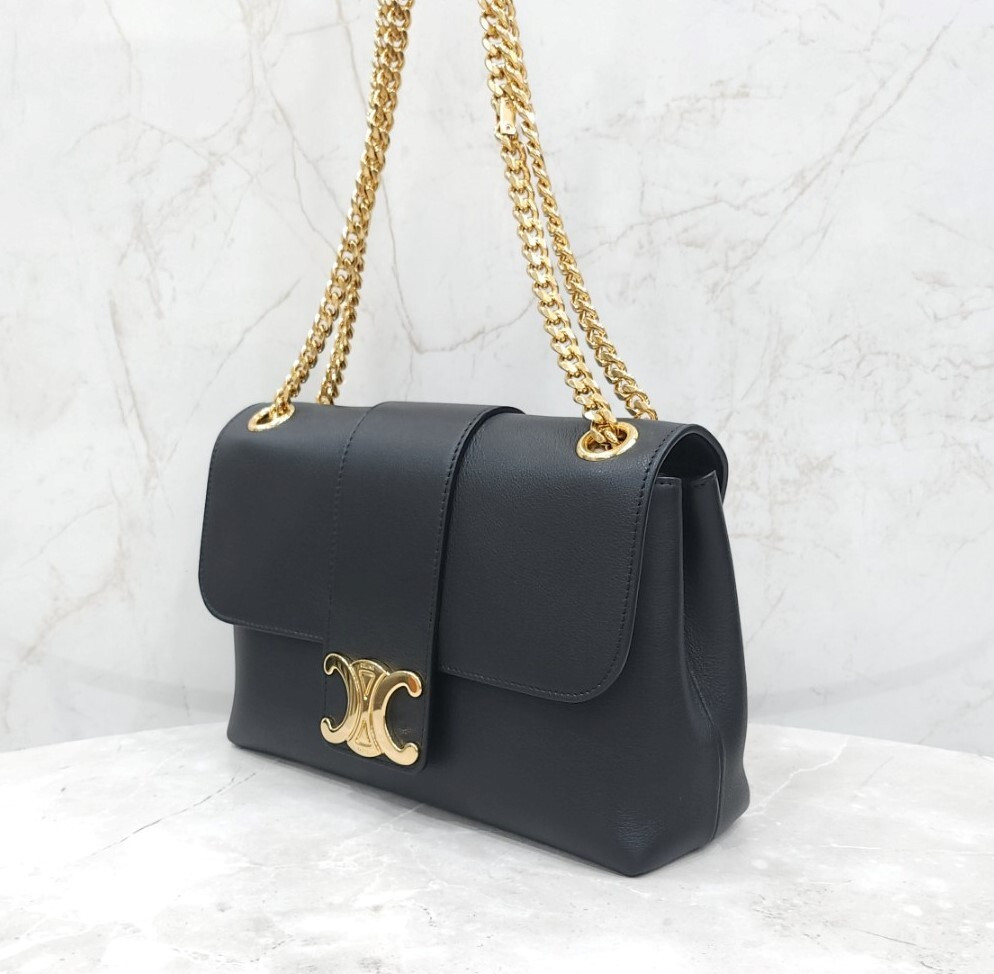 [럭스유] 셀린느 트리오페 빅투아르 숄더백 미디움