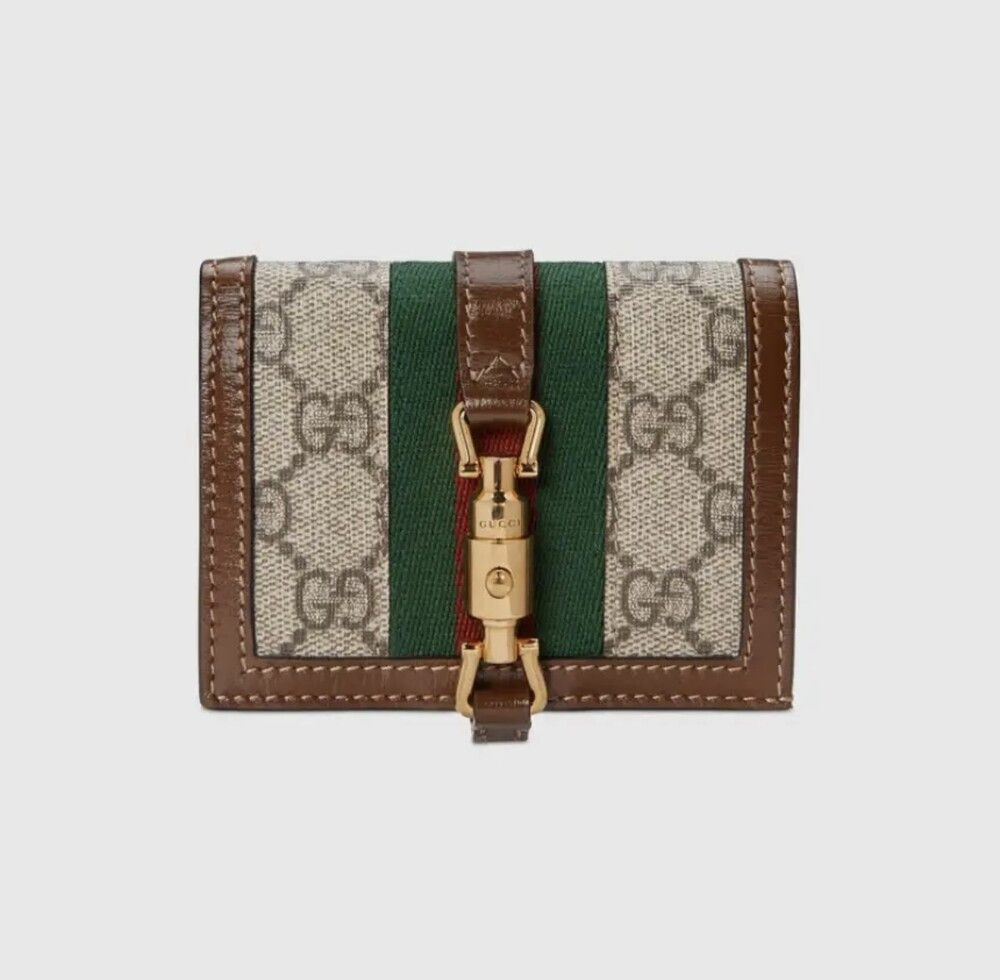 [럭스유] 구찌 GG 재키 1961 여성 카드 반지갑 645536