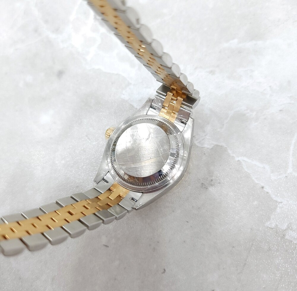 [럭스유] 롤렉스 데이저스트 28mm 옐로우골드 바인덱스 콤비 시계 279173