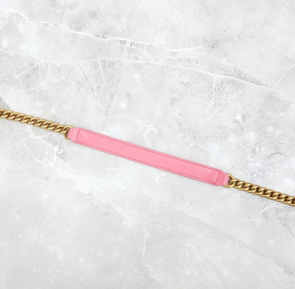 [럭스유] 샤넬 캐비어 보이 WOC 체인 크로스백 AP1117