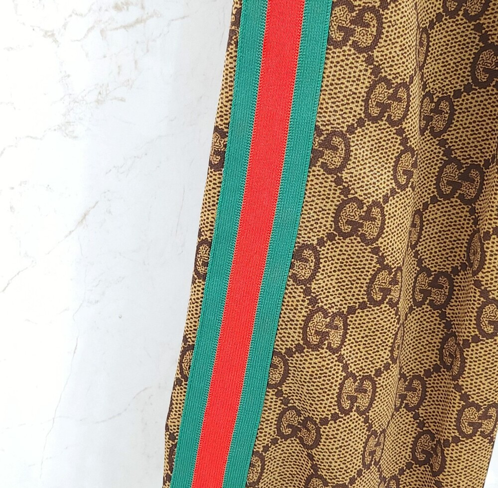 [럭스유] S / 구찌 GG 슈프림 자카드 트레이닝 팬츠