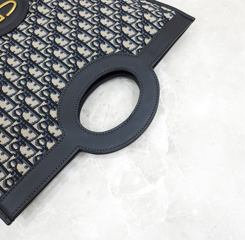 [럭스유] 디올 오블리크 자카드 폴딩 클러치 겸 토트백 M8604CTZQ