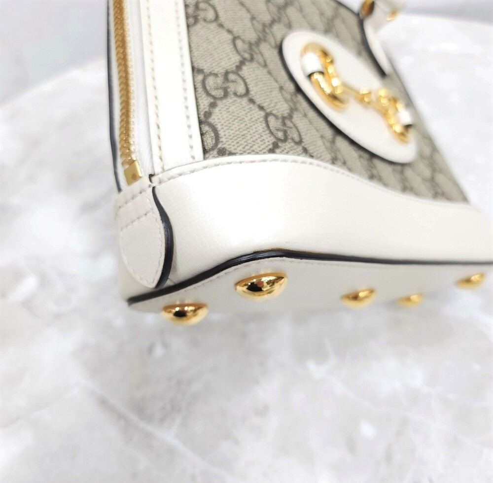 [럭스유] 구찌 홀스빗 1955 미니 탑핸들 토트 숄더백 640716