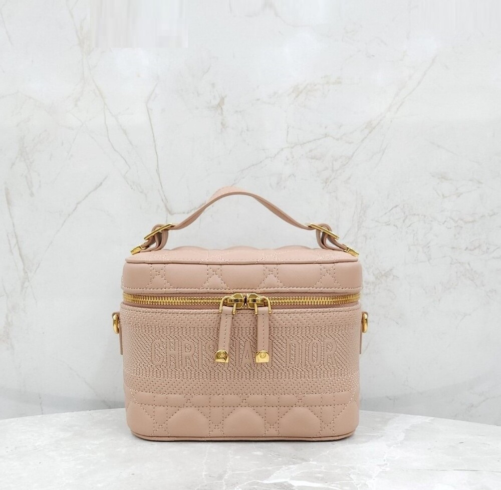 [럭스유] 디올 트리블 베니티 토트 숄더백 핑크 S5480VREY