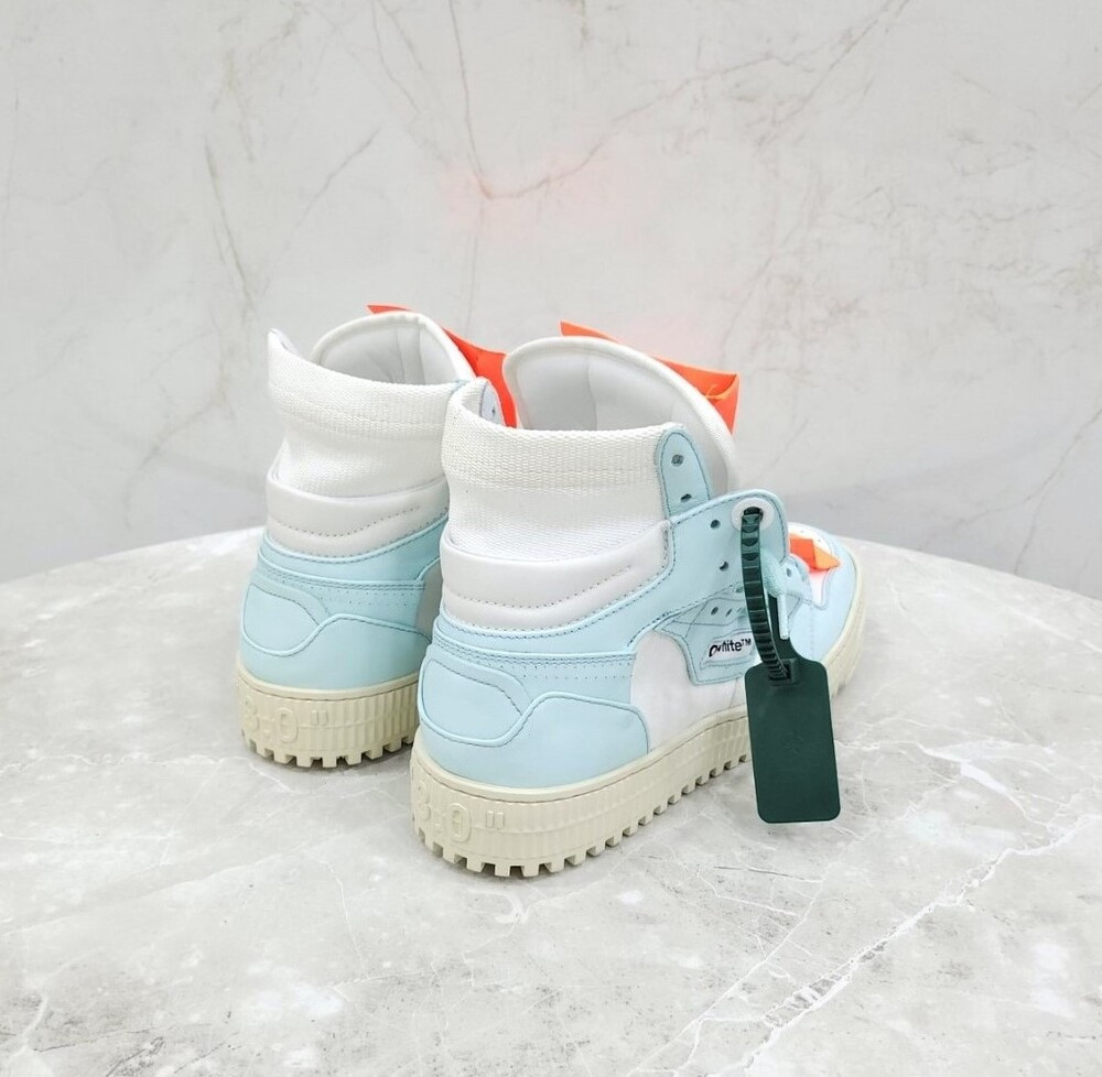 [럭스유] (새상품) 39 / 오프화이트 하이탑 스니커즈