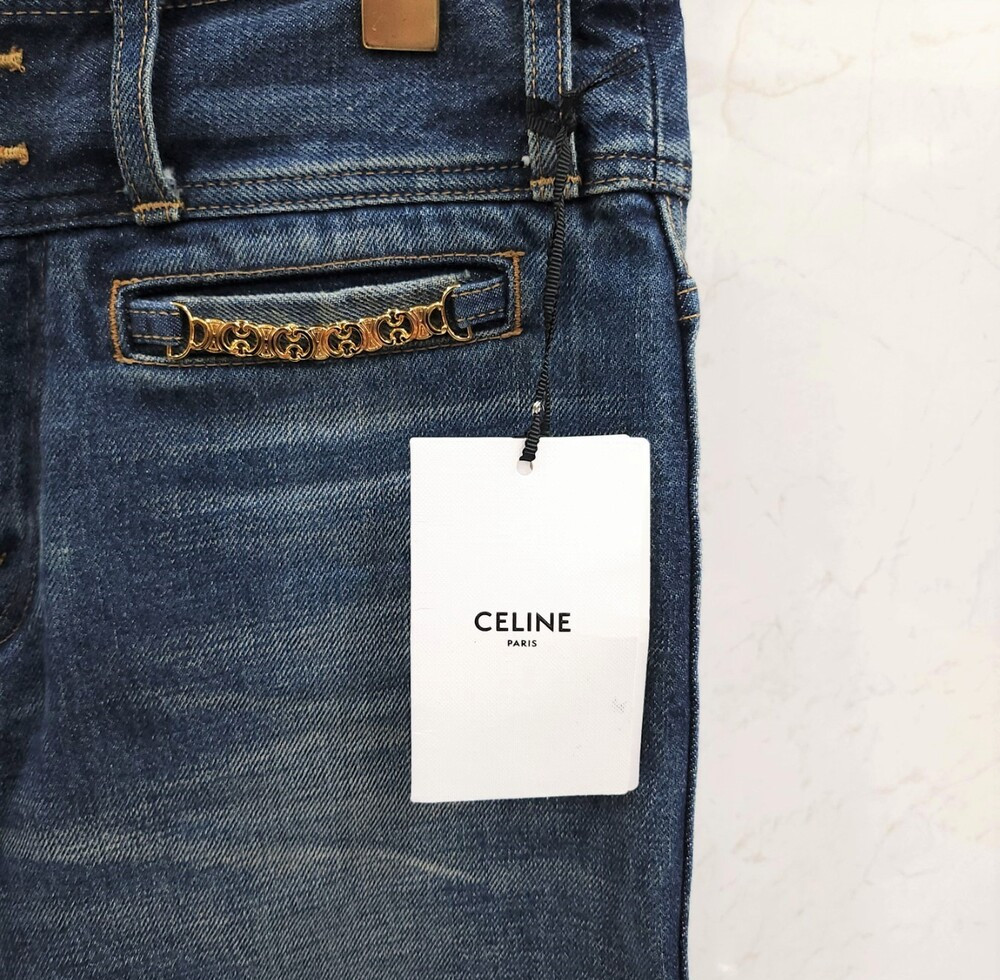 [럭스유] 26 / 셀린느 제인 워시 플레어 데님 팬츠 2N991365M07DU