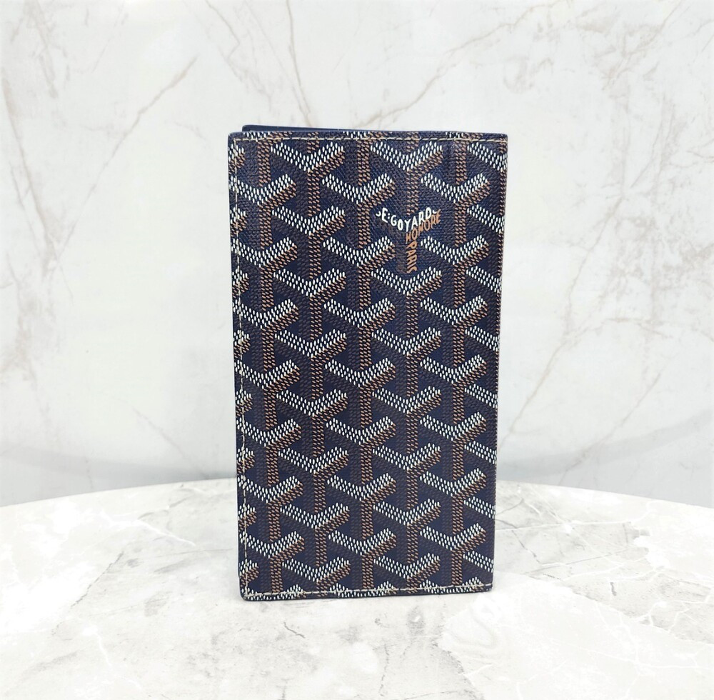 [럭스유] 고야드 스페셜 네이비 생로슈 장지갑