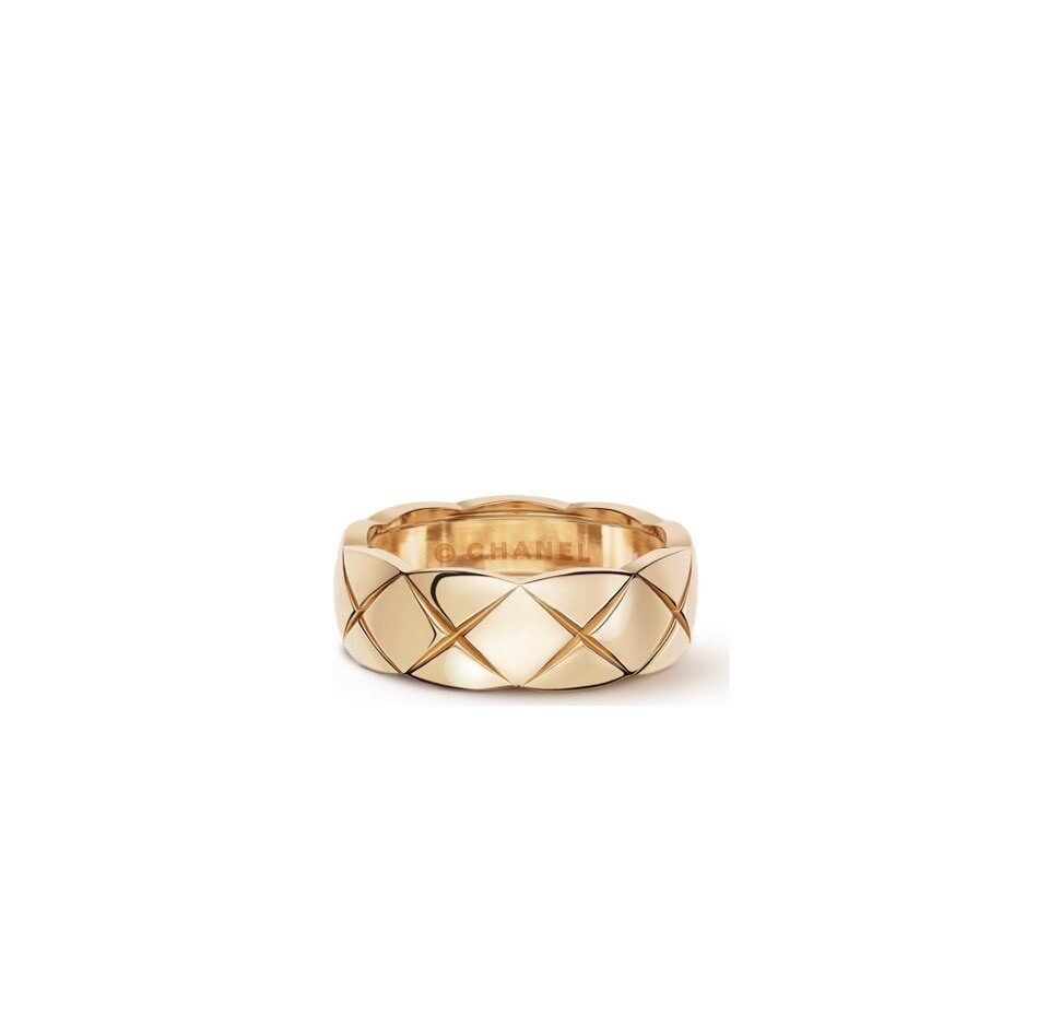 [럭스유] 샤넬 코코크러쉬 링 18K 베이지골드 48호 J10817