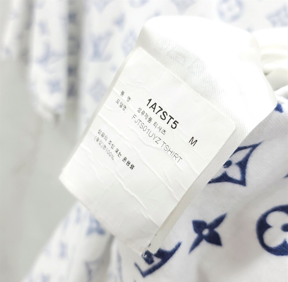 [럭스유] M / 루이비통 LV 에스칼 모노그램 프린티드 반팔 티셔츠