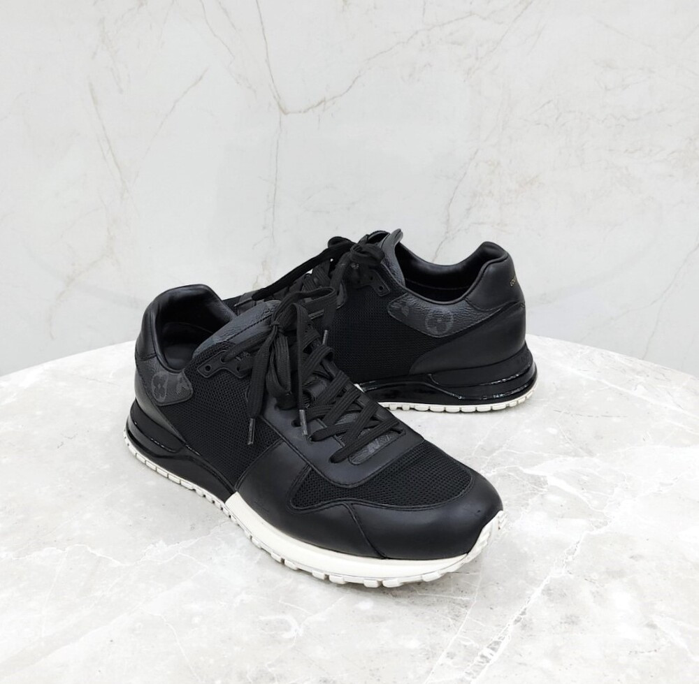 [럭스유] 5.5 / 루이비통 블랙 이클립스 런어웨이 스니커즈