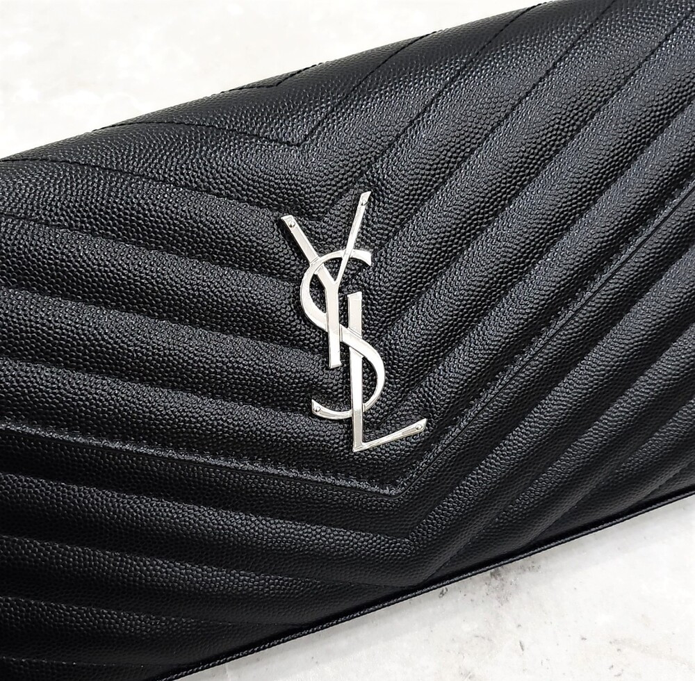 [럭스유] 생로랑 마틀라세 모노그램 WOC 체인 숄더백 377828