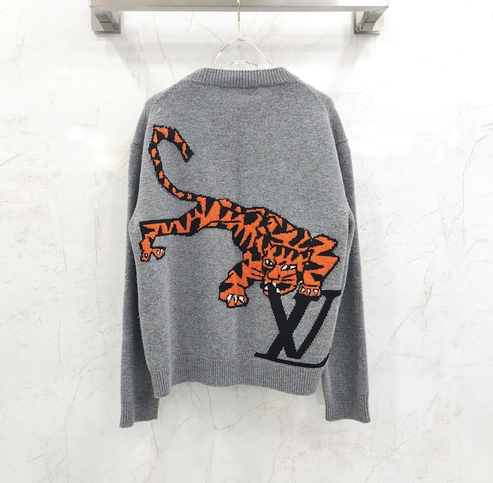[럭스유] XS / 루이비통 인타르시아 타이거 울 니트 1A9SZM