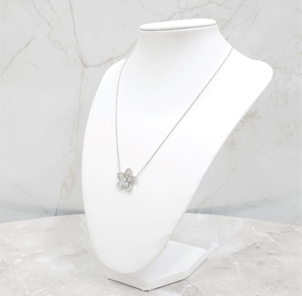[럭스유] (새상품) 그라프 와일드 플라워 다이아몬드 펜던트 목걸이 RGP775