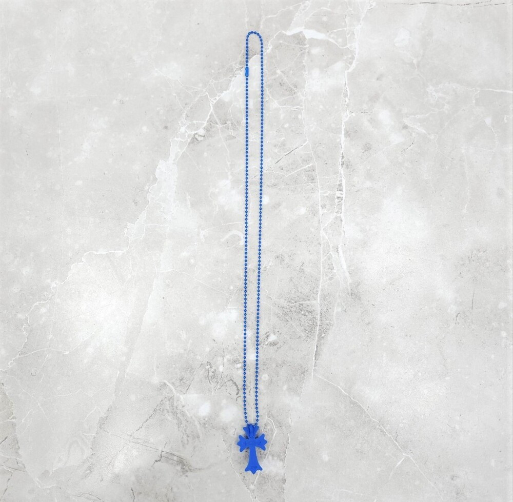 [럭스유] (새상품) 크롬하츠 실리크롬 CH 20주년 한정판 목걸이 펜던트 블루