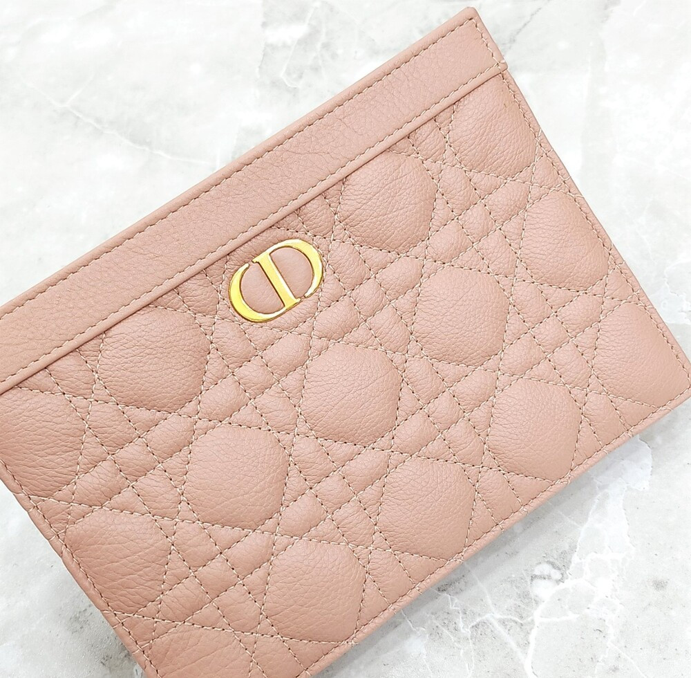 [럭스유] 디올 카로 까나쥬 파우치 체인백 핑크 S5106UWHC