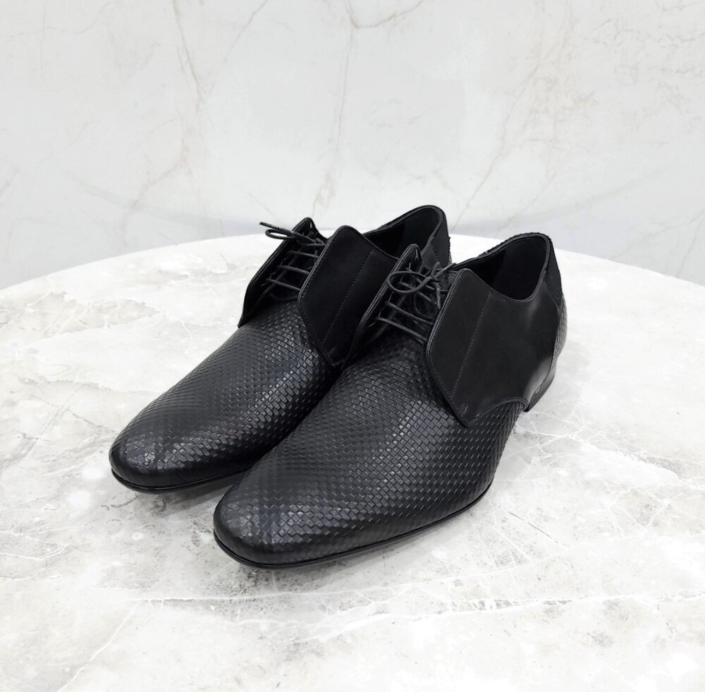 [럭스유] (새상품) 8 / 루이비통 LV 블랙 다미에 남성 구두