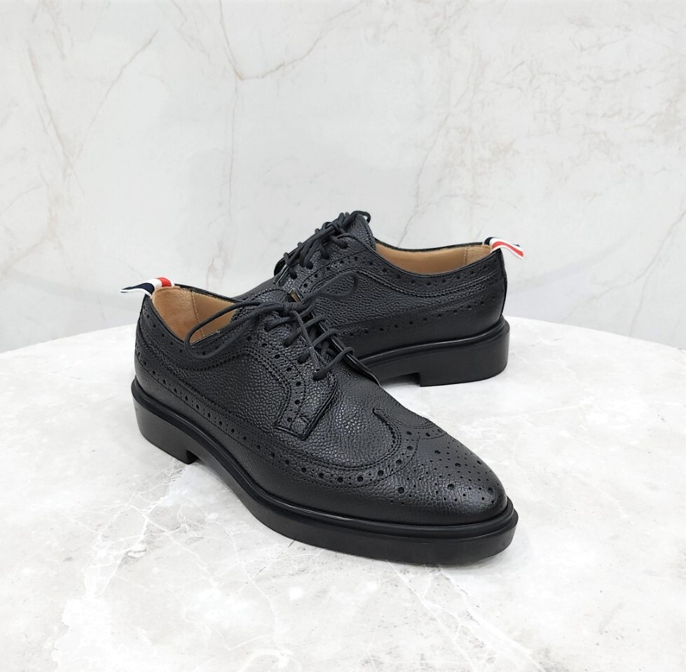 [럭스유] 36 / 톰브라운 여성 페블그레인 레이스업 로퍼 FFO002G