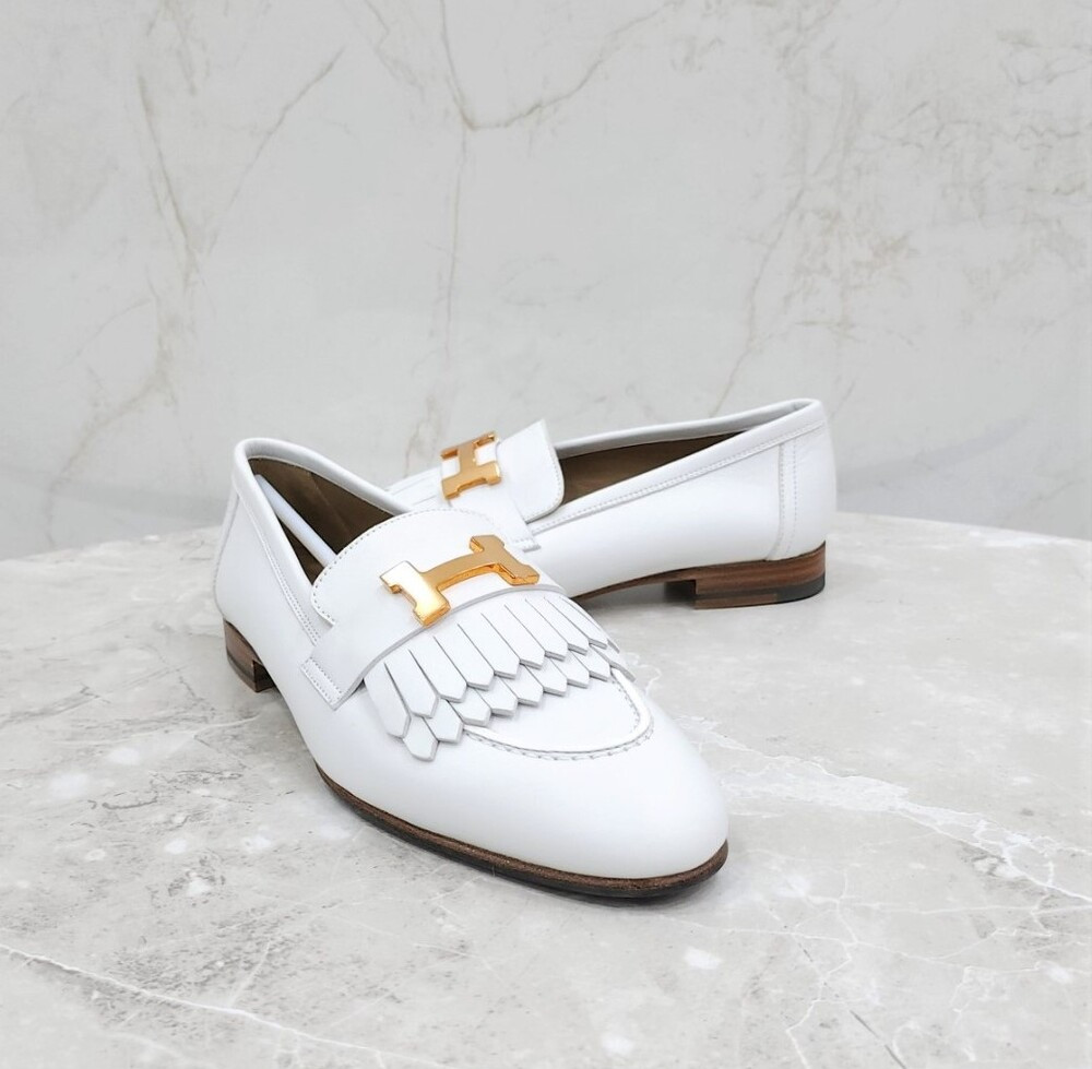 [럭스유] (새상품) 36 / 에르메스 로얄로퍼 화이트 로즈골드 H212214Z