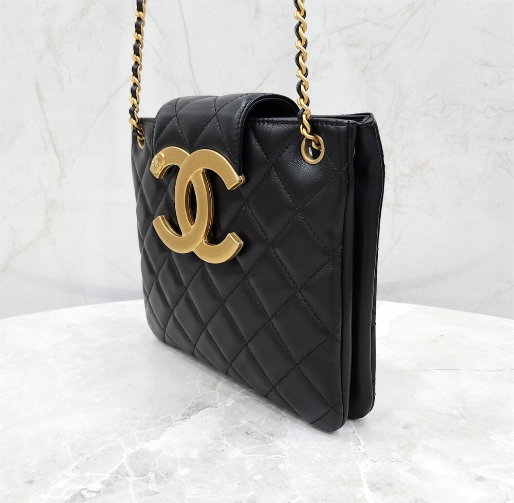 [럭스유] (새상품) 샤넬 24C 빅 CC로고 체인 숄더백 AS4596