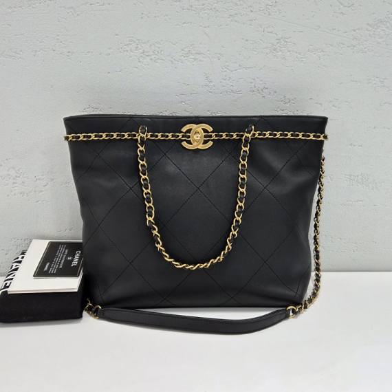 샤넬 CC 체인 쇼퍼 체인 토트백 31번대 AS2374