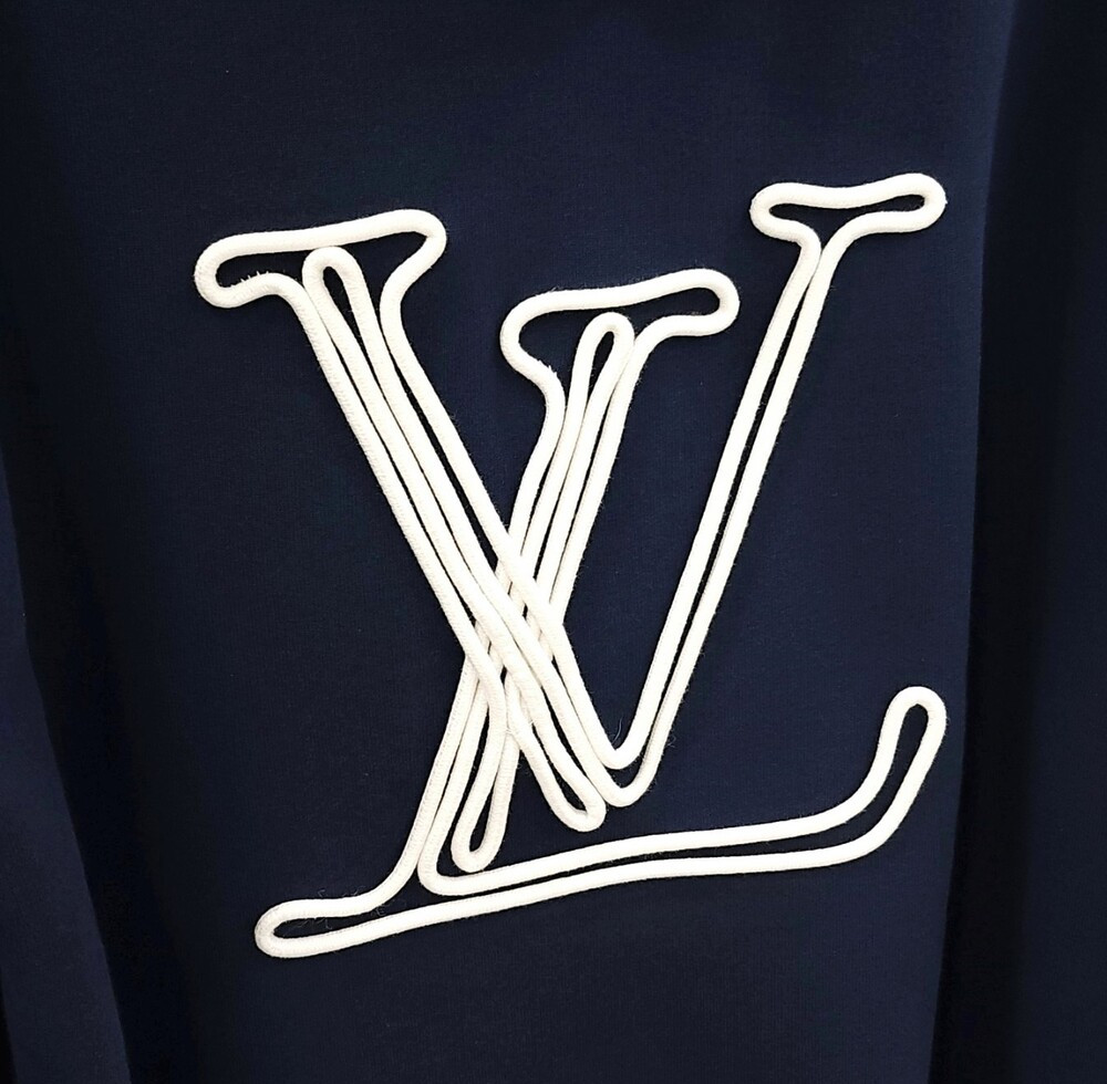 [럭스유] S / 루이비통 LV 노티컬 코튼 저지 후드티 1AFR32