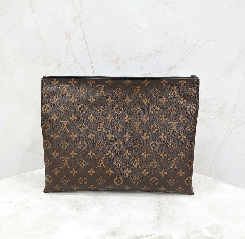 [럭스유] 루이비통 한정판 버질아블로 모노그램 체인 클러치백