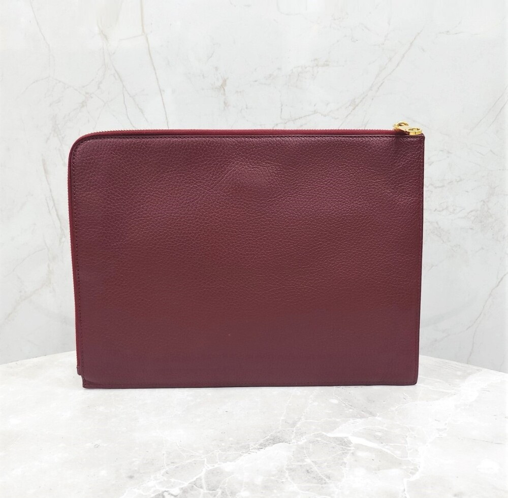 [럭스유] 콜롬보 프린티드 로고 와니 클러치백