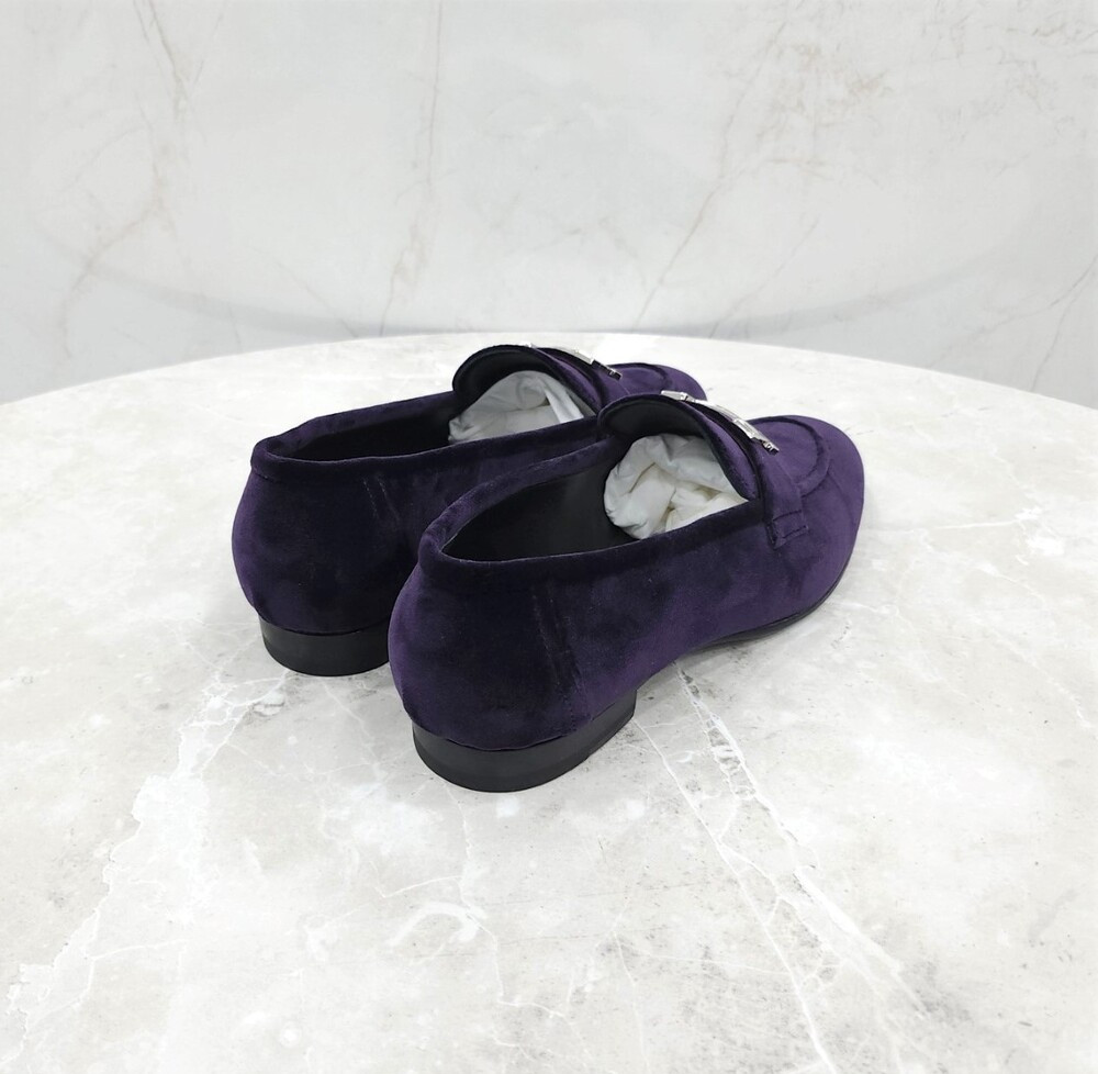 [럭스유] 36 / 에르메스 파리로퍼 퍼플 벨벳