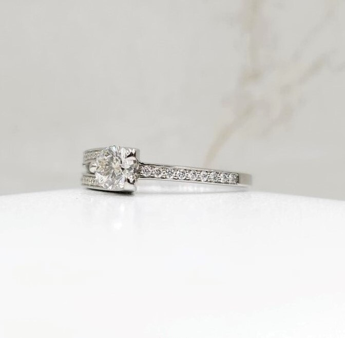 [럭스유] 프레드 다이아 아모르 포유 인게이지먼트 링 플래티늄 48호