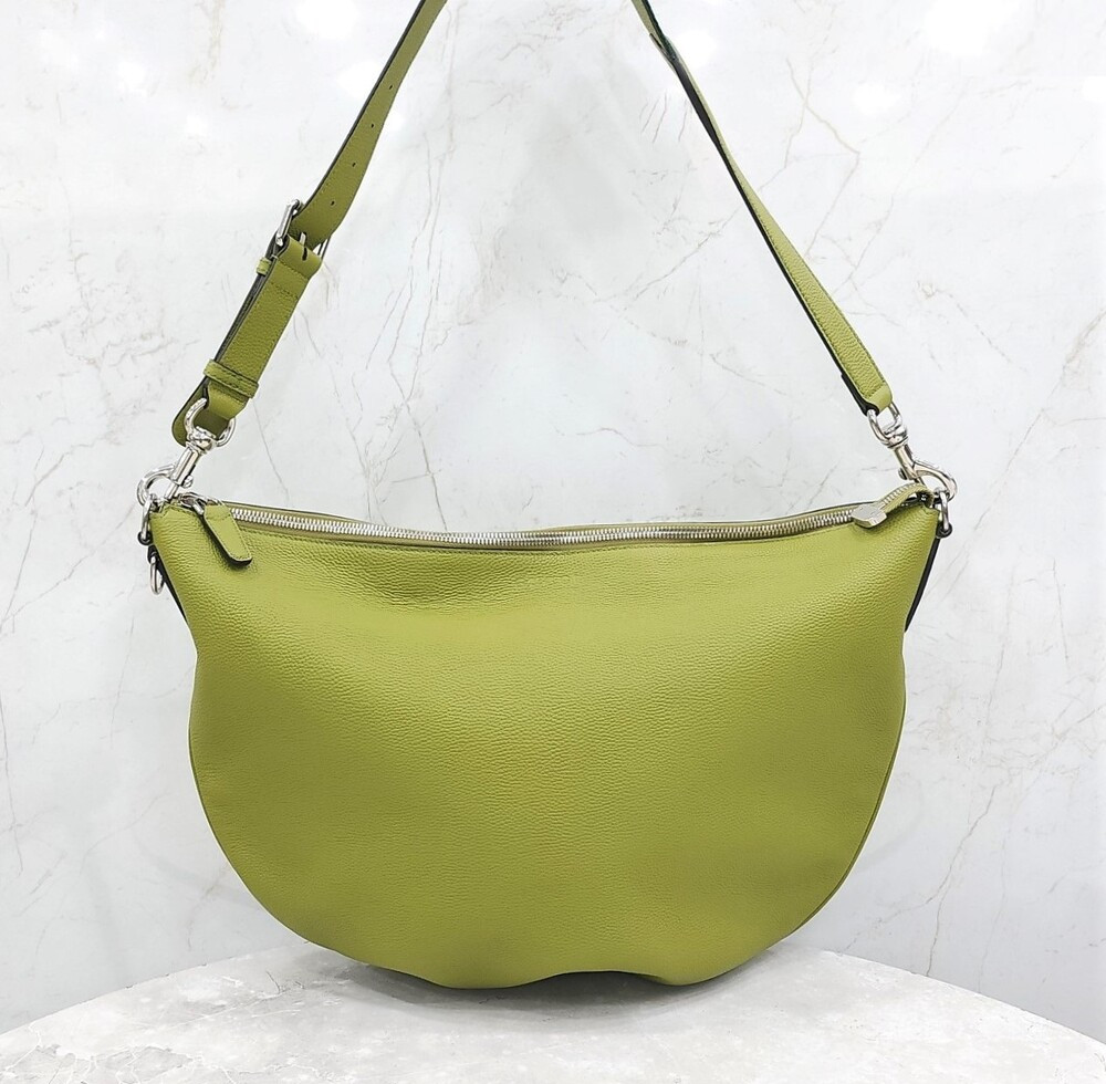 [럭스유] (새상품) 구찌 B 라지 숄더백 올리브그린 800194