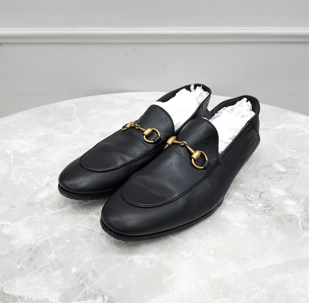 [럭스유] 8 / 구찌 홀스빗 금장 레더 로퍼