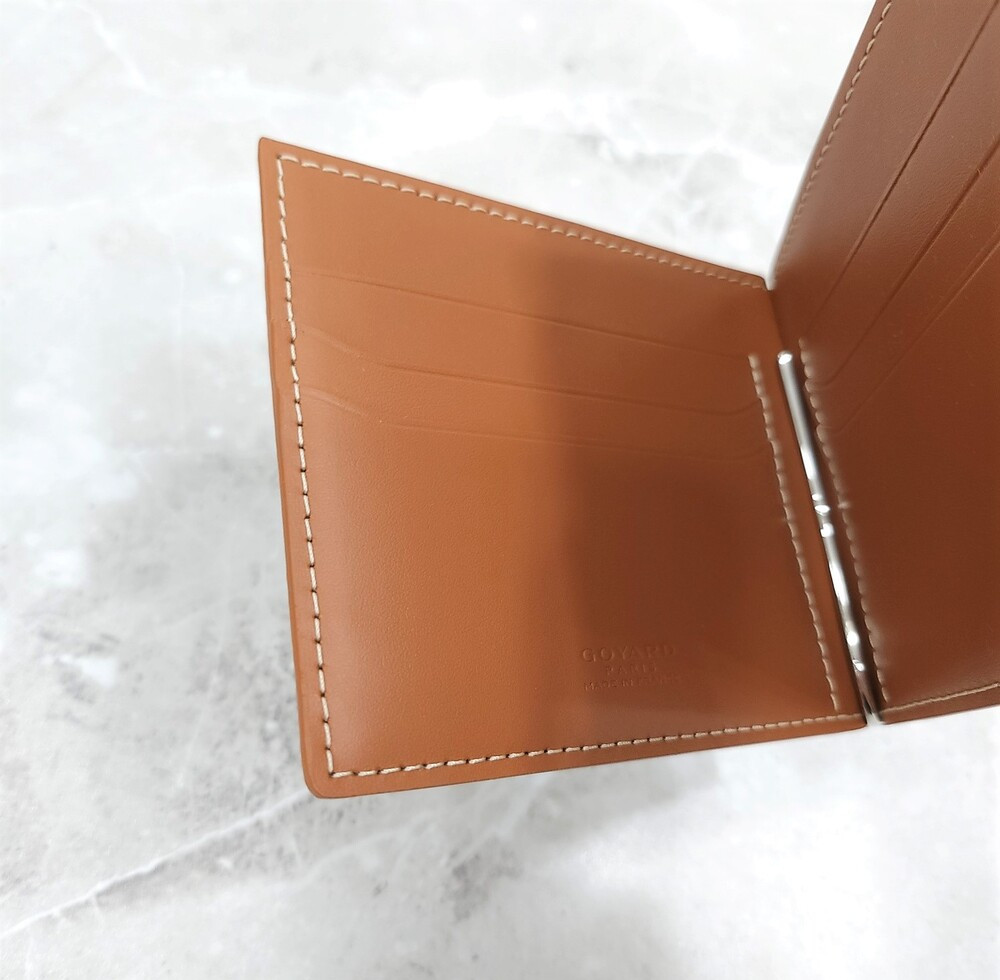 [럭스유] (새상품) 고야드 생토마 바이폴드 탄 머니클립 APMTHOMAS-03