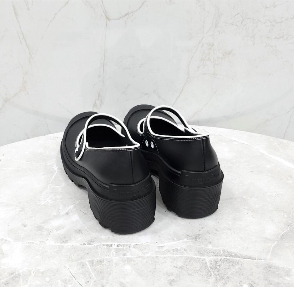 [럭스유] (새상품) 36.5 / 디올 D-DOLL 2.0 펌프스 메리제인 로퍼