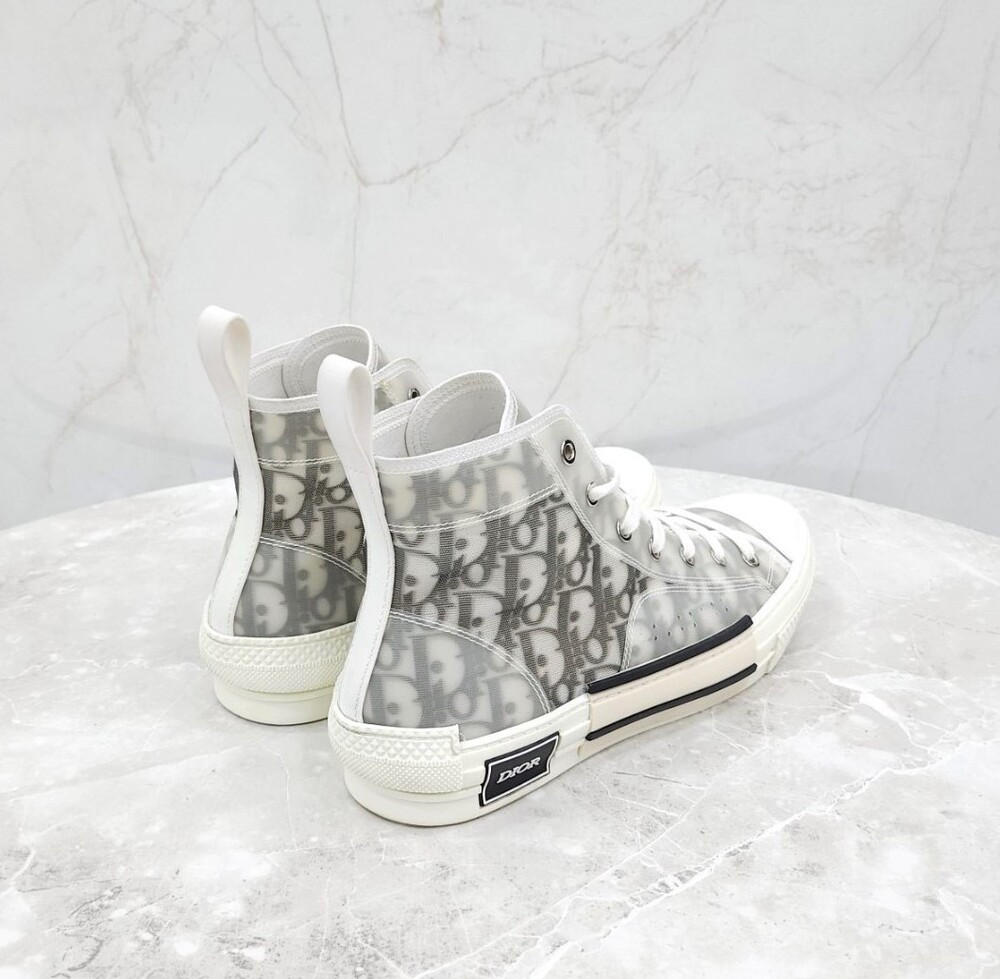 [럭스유] 41 / 디올 오블리크 캔버스 B23 하이탑 스니커즈 3SH118YJP