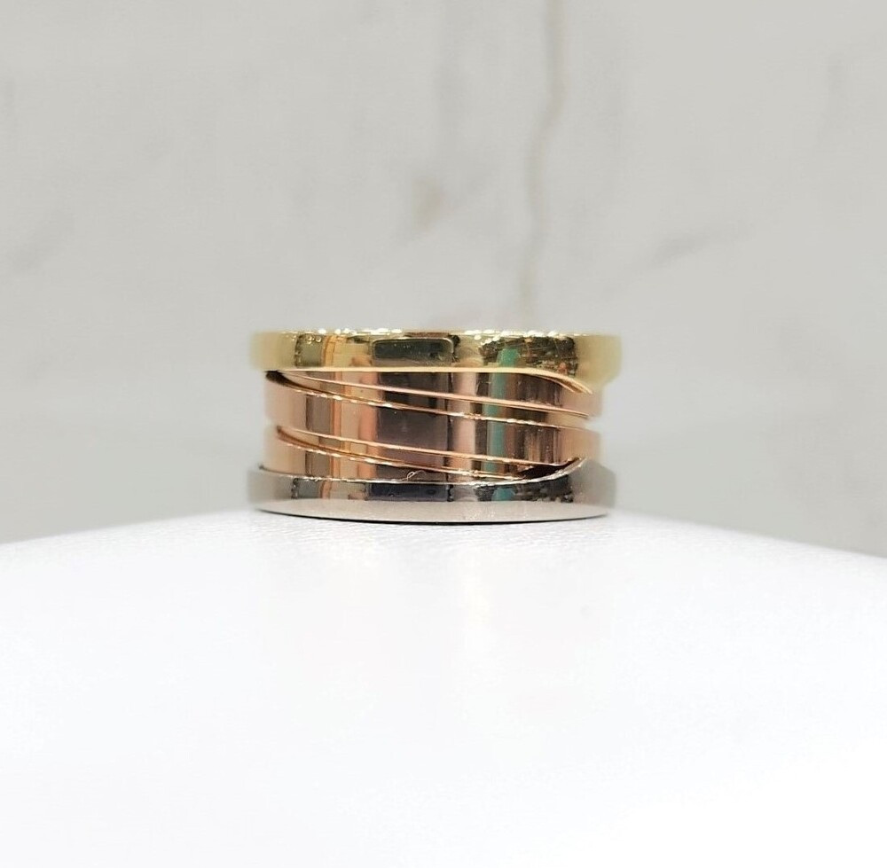 [럭스유] 불가리 비제로원 3밴드 링 46호