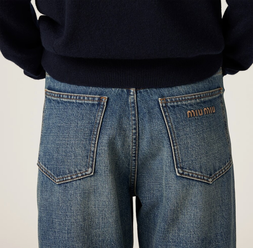 [럭스유] (새상품) 24 / 미우미우 5포켓 데님 팬츠 GWP552