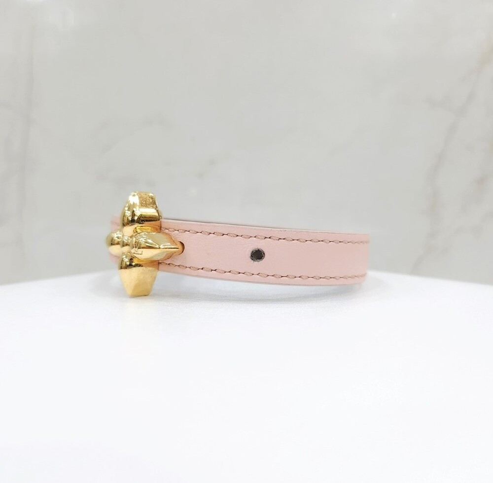 [럭스유] 루이비통 LV 미니 플라워그램 브레이슬릿 핑크
