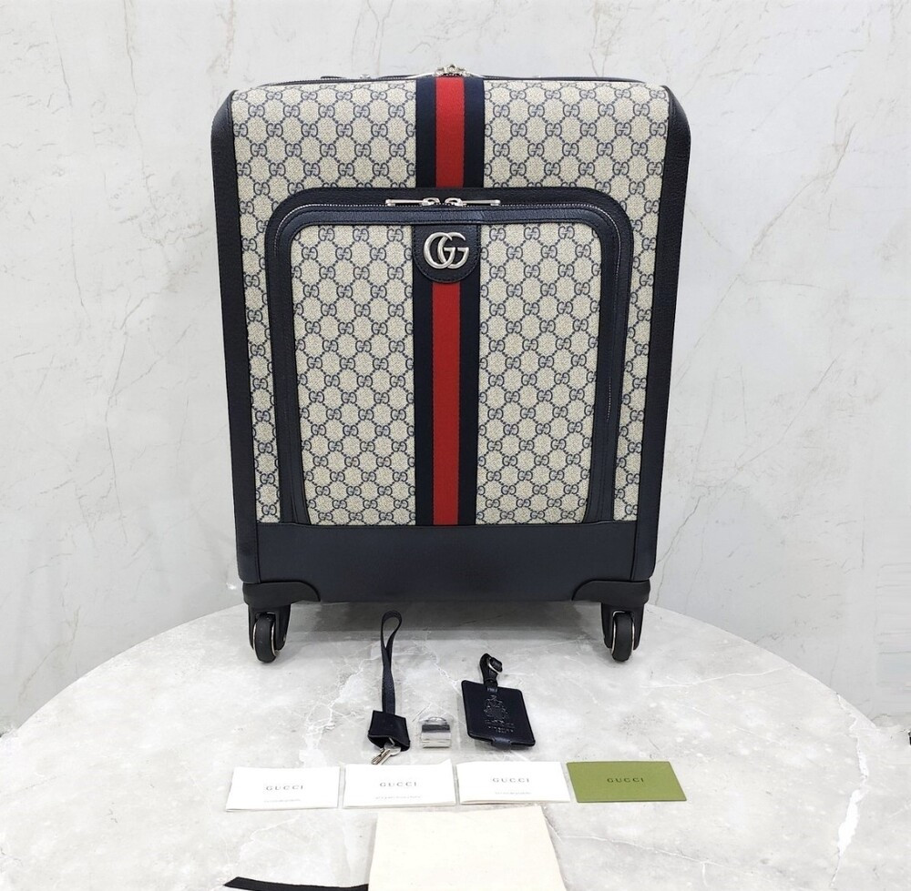 [럭스유] (새상품) 구찌 사보이 미디엄 트롤리 캐리어 693664