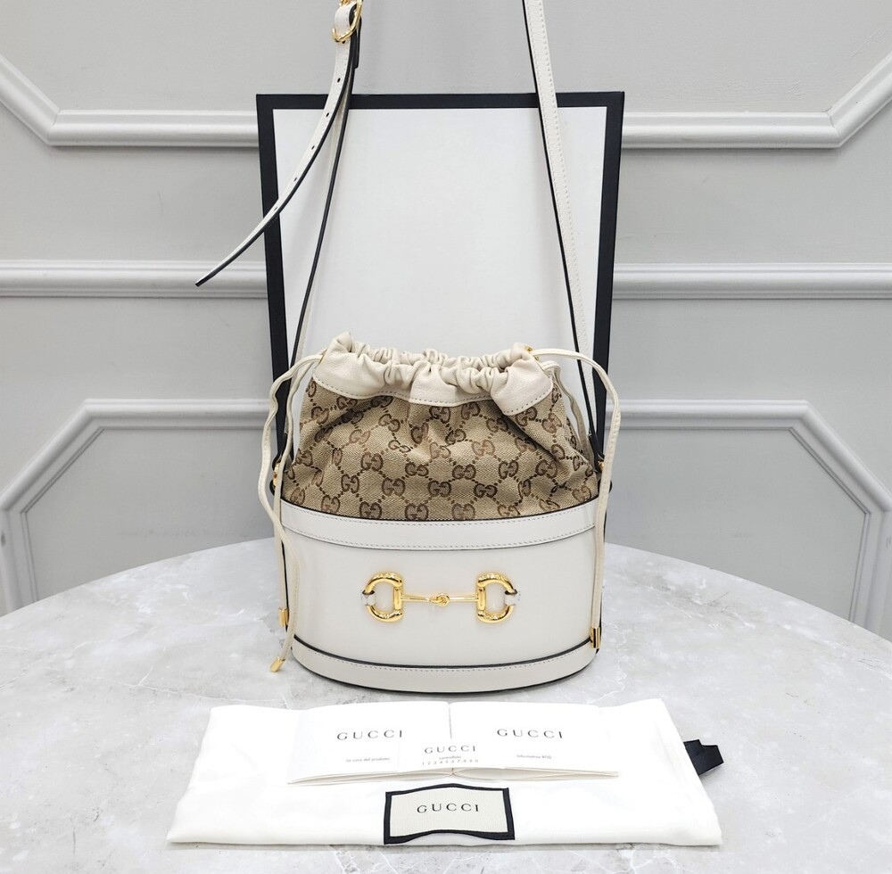 [럭스유] 구찌 1955 홀스빗 버킷백 스몰