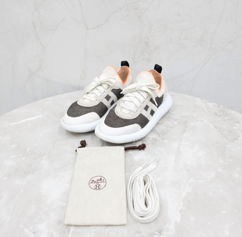 [럭스유] 37.5 / 에르메스 크루 니트 스니커즈