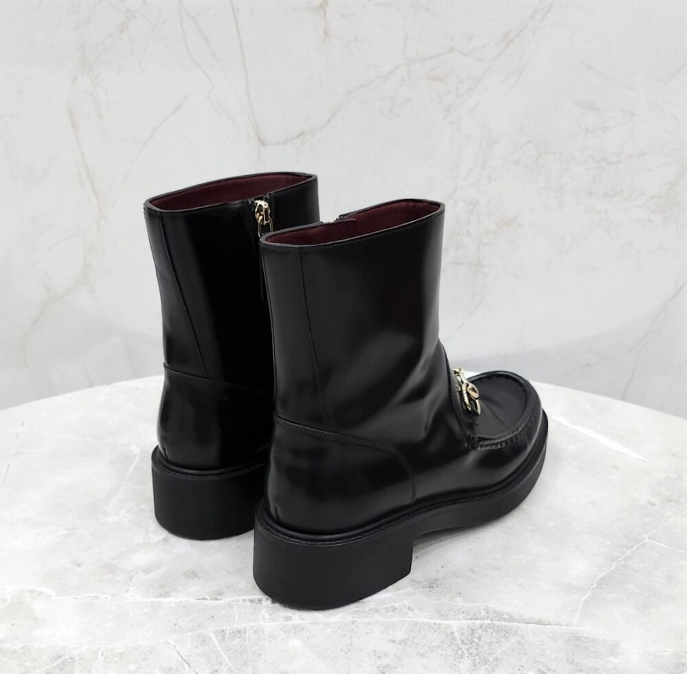 [럭스유] 38 / 구찌 홀스빗 부츠 블랙 798724