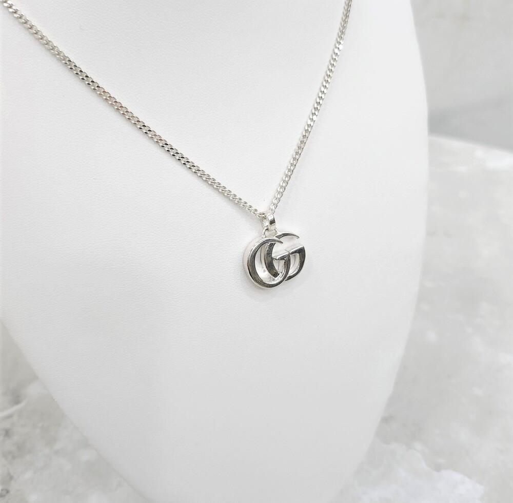 [럭스유] (새상품) 구찌 GG 마몽 펜던트 실버 목걸이 814914
